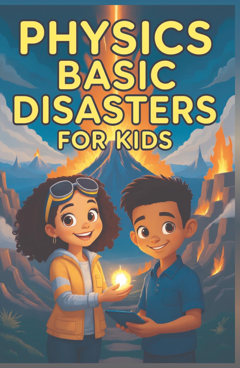 Physics Basic Disasters for Kids: The Science Behind Earthquakes Volcanoes Tsunamis Tornadoes Hurricanes Lightning Floods and More (Physics Kids Books)
