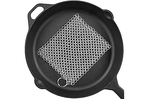 The Ringer Cast Iron Cleaner: The Chainmail Scrubber for Your Cast Iron Needs