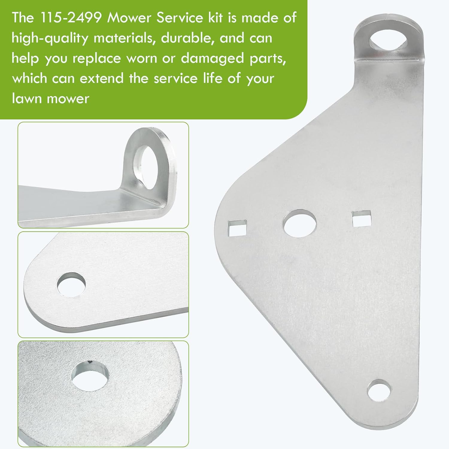 115-2499 Front Lawn Mower Idler Arm Service Kit for Toro Replaces 108-7881 110-6897 110-6867-03 1 Pack
