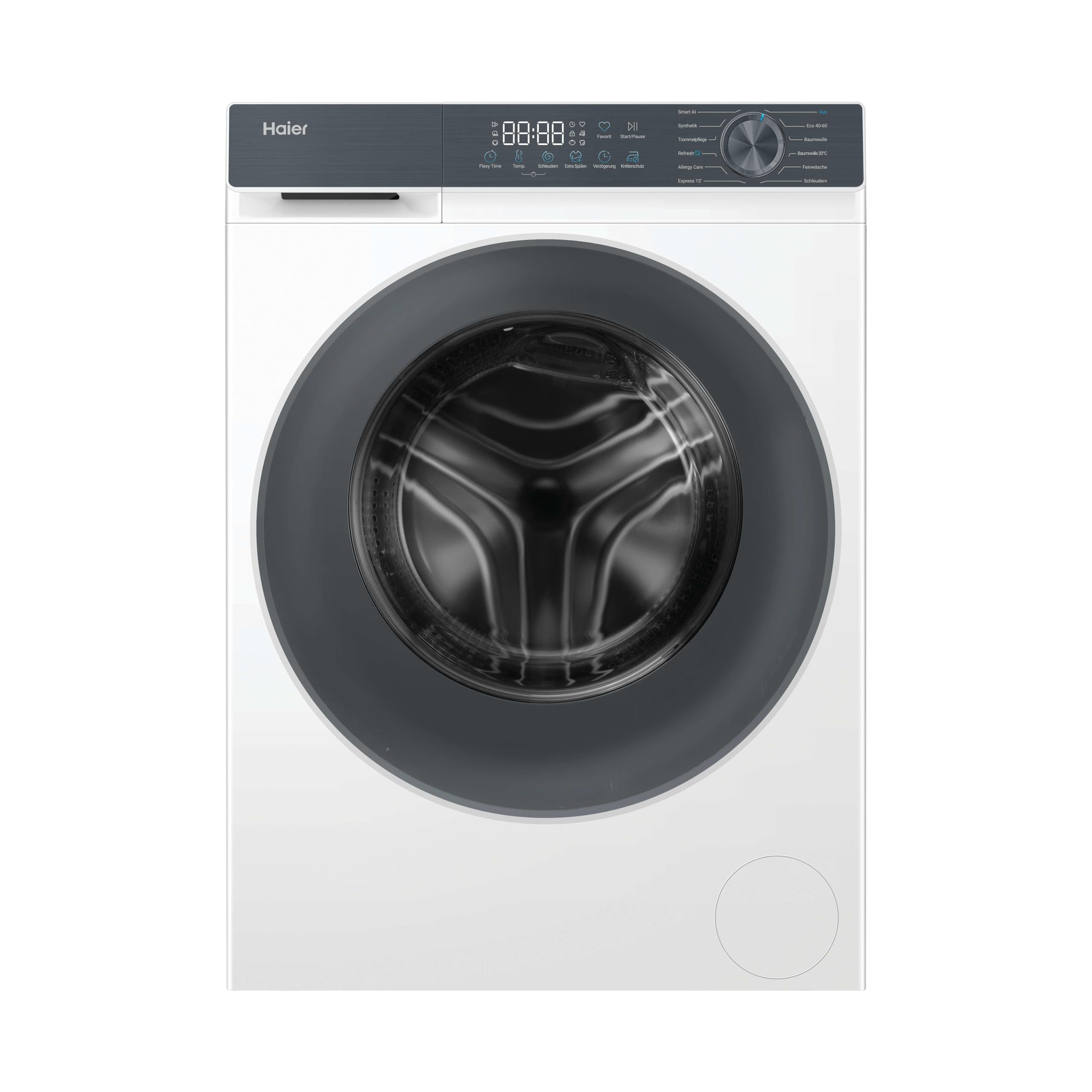 Haier Frontlader Waschmaschine 7kg I G3 Serie I A -20%, 1.400 U/Min., leiser Inverter-Motor, Automatik- und Expressprogramm, Aquastop-Schlauch, Hygiene-Technologien I HW70-BP1433637T