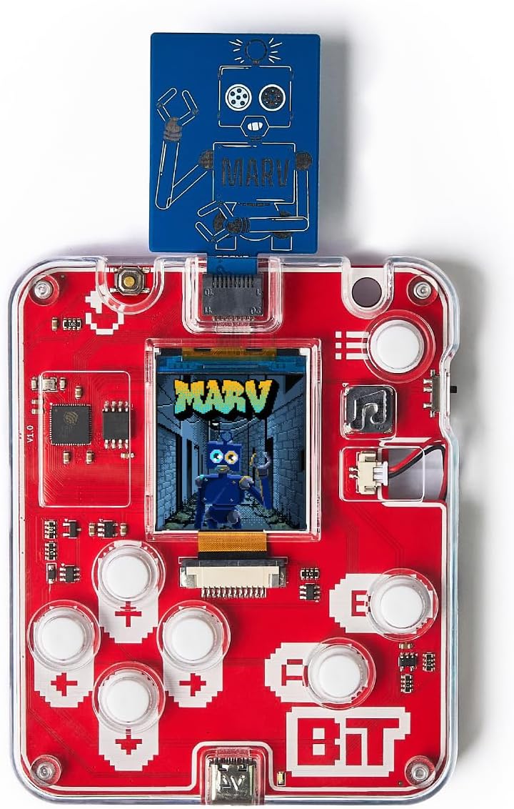 CIRCUITMESS Wacky Robots Card Game - Marv Pack Bit Expansion - Marv, Trading Card Game, 14 Cards with Game Token