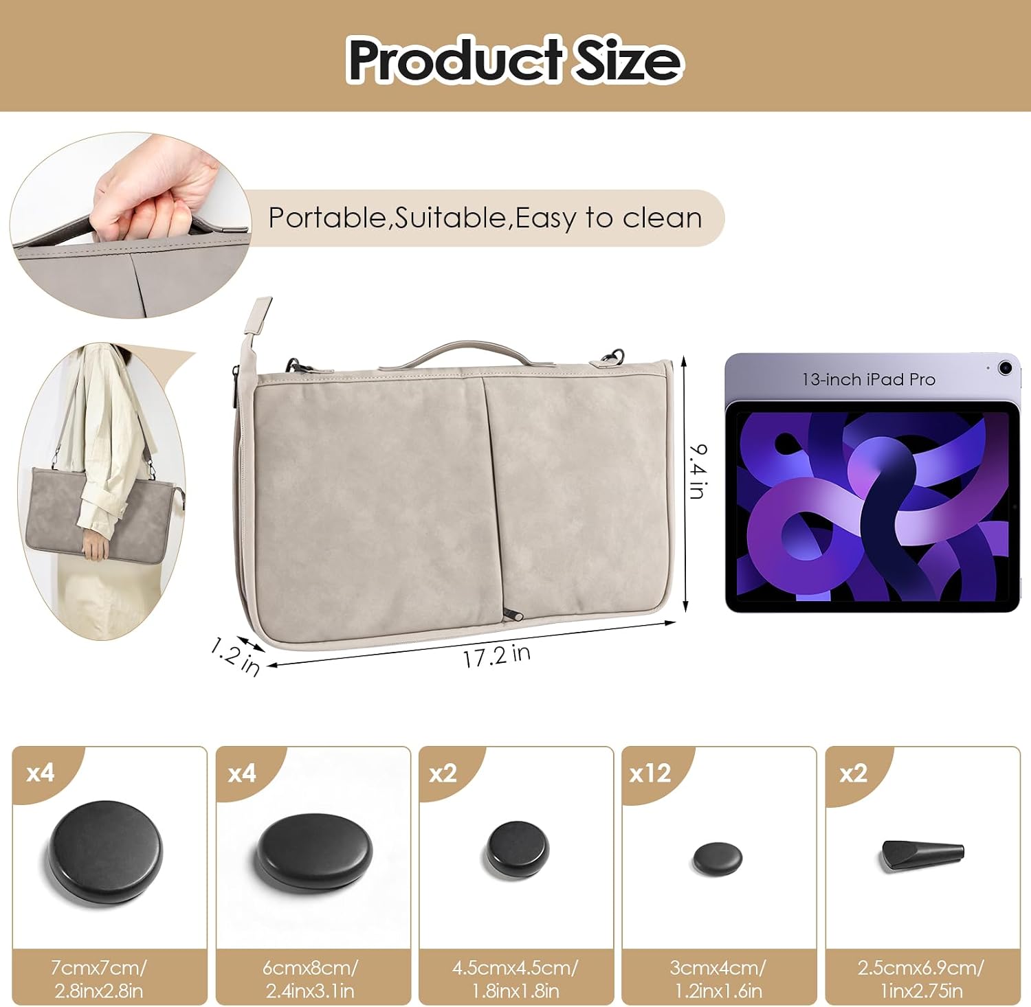 24Pieces Massage Stones Set with Warmer Kit Hot Rocks Bamboo for Massage,Hot Stones Massage Warmer Kit