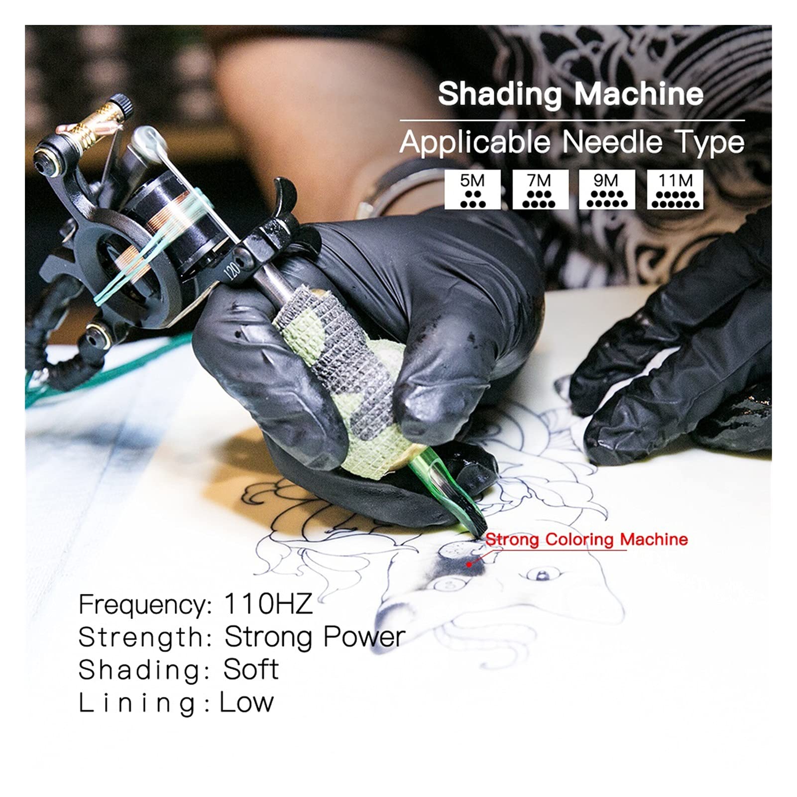 画材 Wizard shader tattoo machine 画材 Wizard shader tattoo