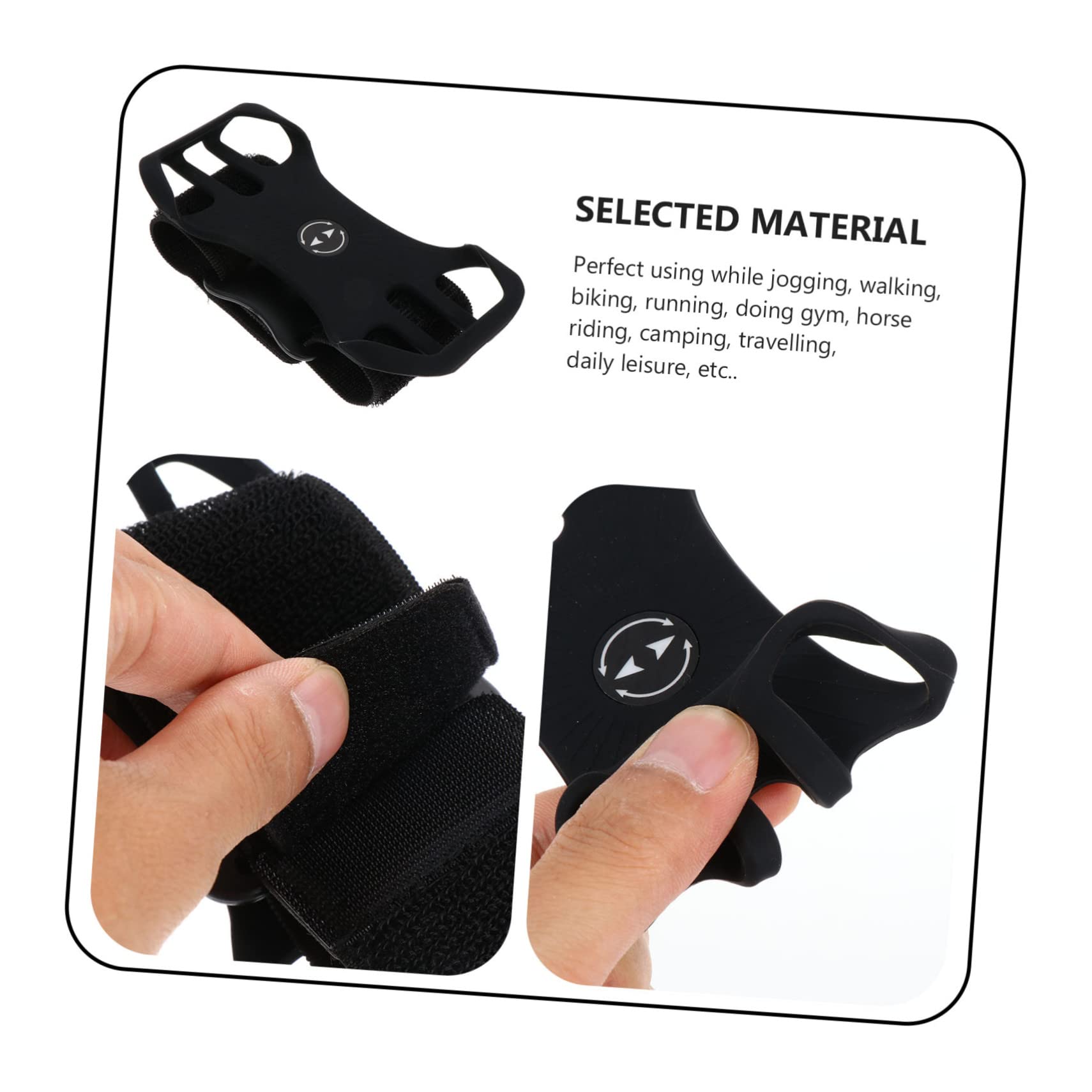 Uonlytech 3sets Bracciale e Rimovibile Per Telefono Smartphone Accessorio Per Allenamenti e Attività Outdoor