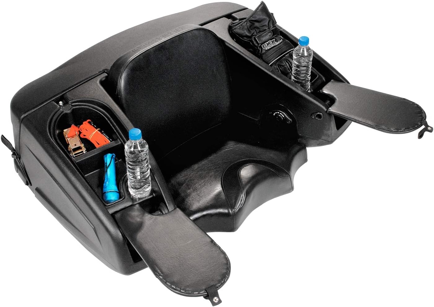 Kimpex Techno Plus Trunk with Heated Grips Rear