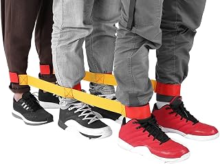 Team Training Tape Portable Teamwork Playings Prop for Improving Sports Ability 3/5/8 Person Coordination Exercise