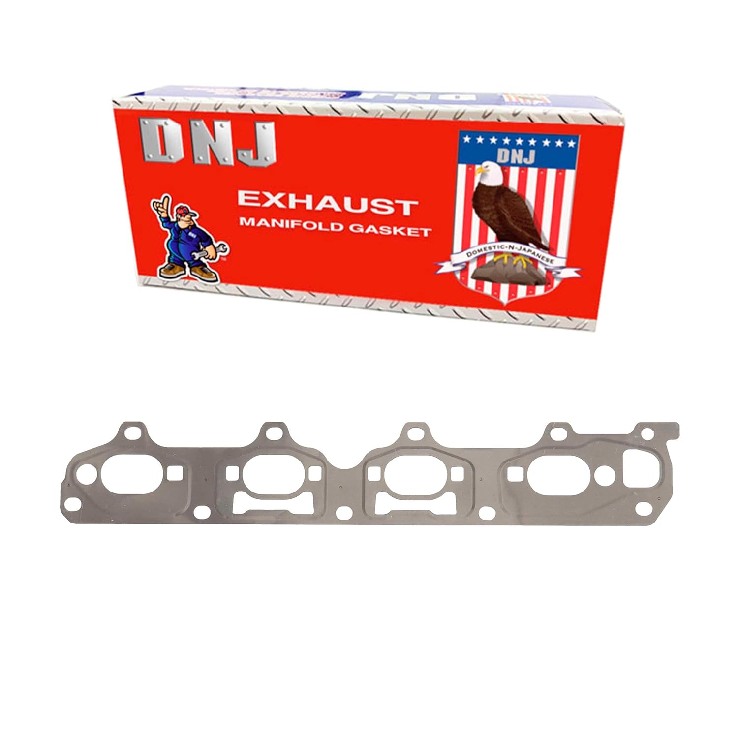 DNJ EG313 Exhaust Manifold Gasket Set for 2004-2007 Chevrolet Saturn Cobalt Ion 2.0L L4 16V DOHC 122cid