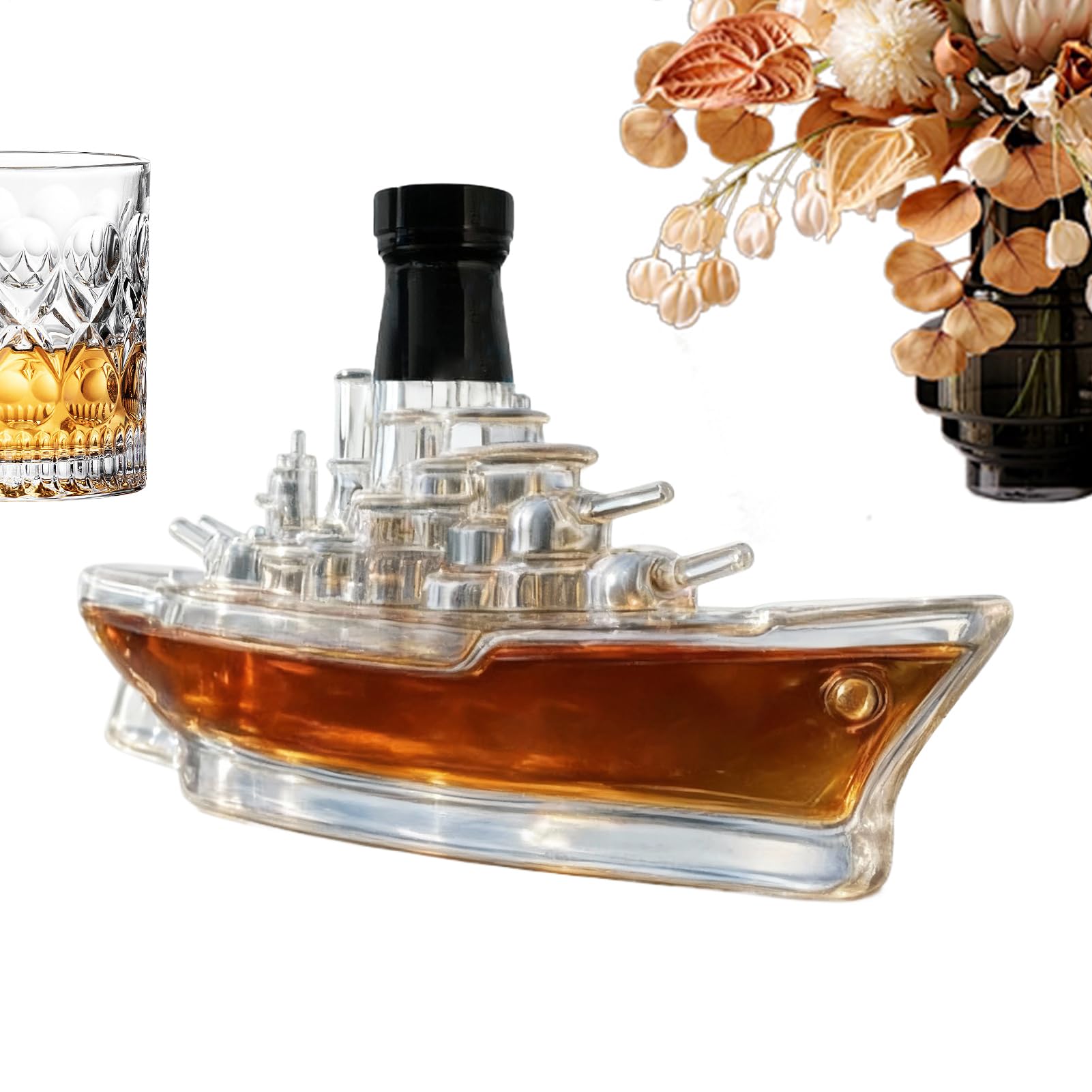 Carafe à spiritueux pour whisky 350ml : oubliez les bouteilles banales dans votre bar