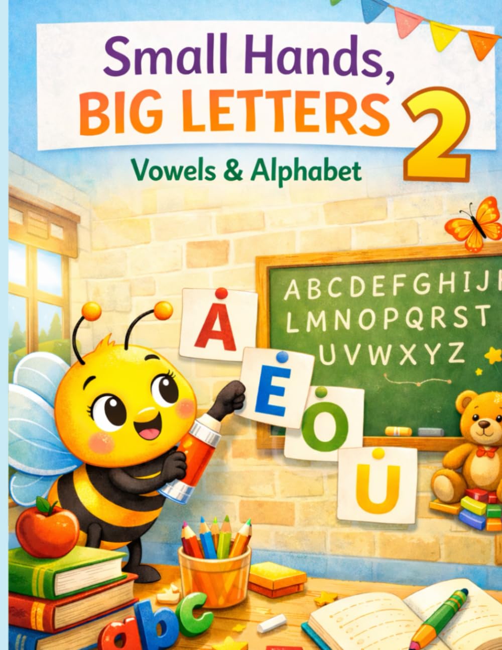 Little Hands, Big Letters 2: Vowels and Alphabet