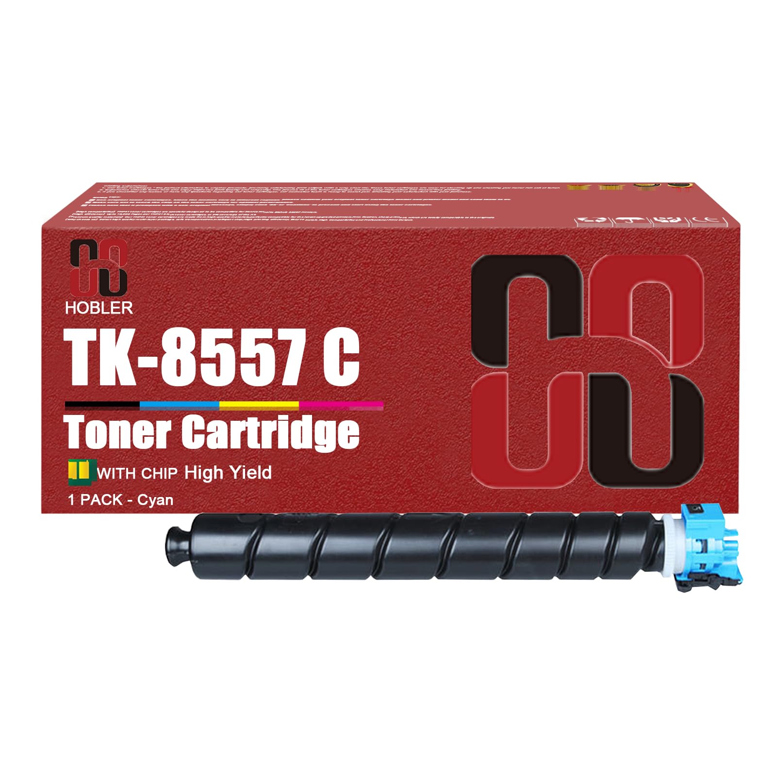 TK-8557 Toner Cartridge 4-Pack Replacement For Kyocera TASKalfa 5054ci 6054ci 7054ci Printers