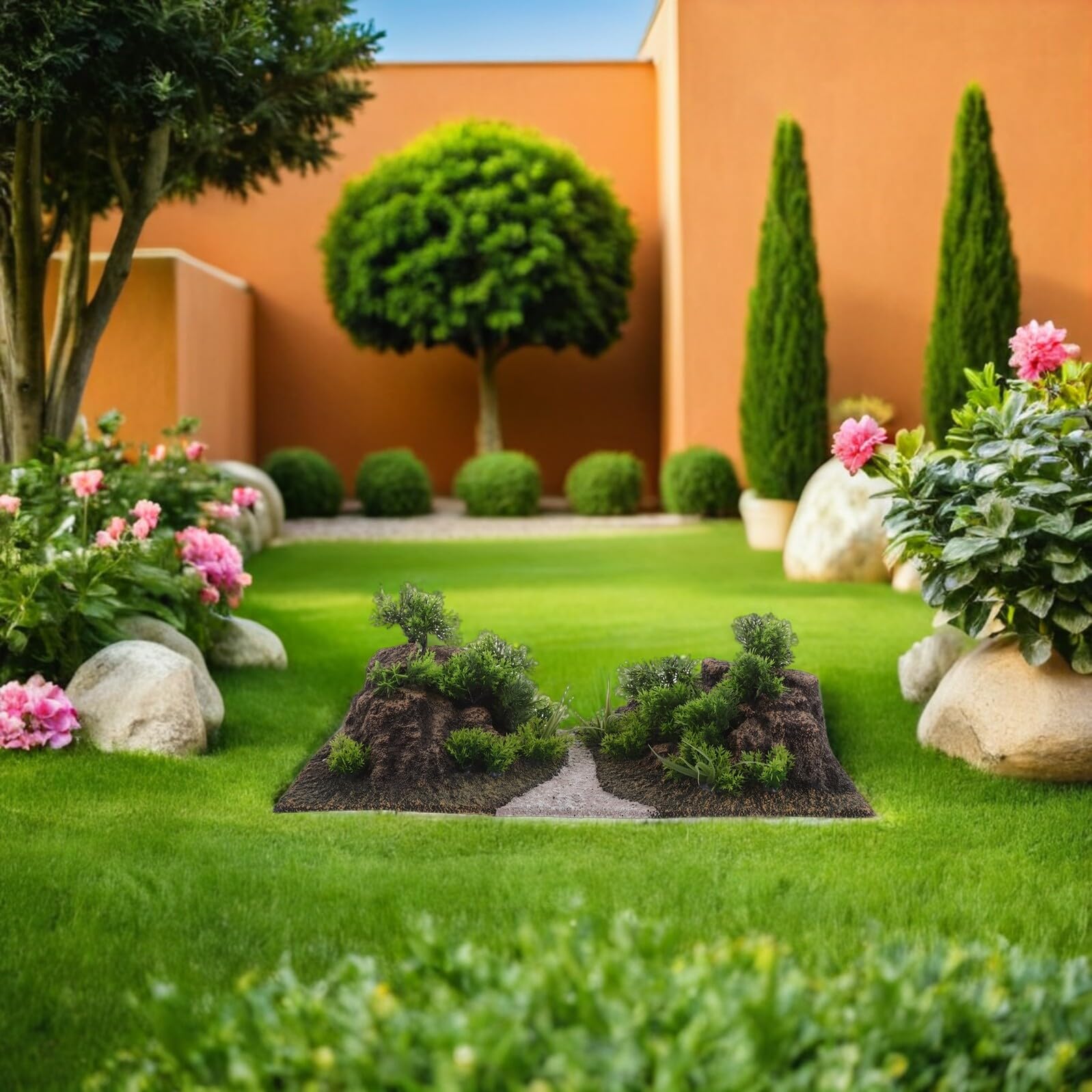 Veemoon Adorno para Acuario Paisaje de Montaña Simulado Roca Artificial Duradera Cueva Decorativa para Peces Pequeños y Camarones Decoración Paisajística para Peceras Accesorios para