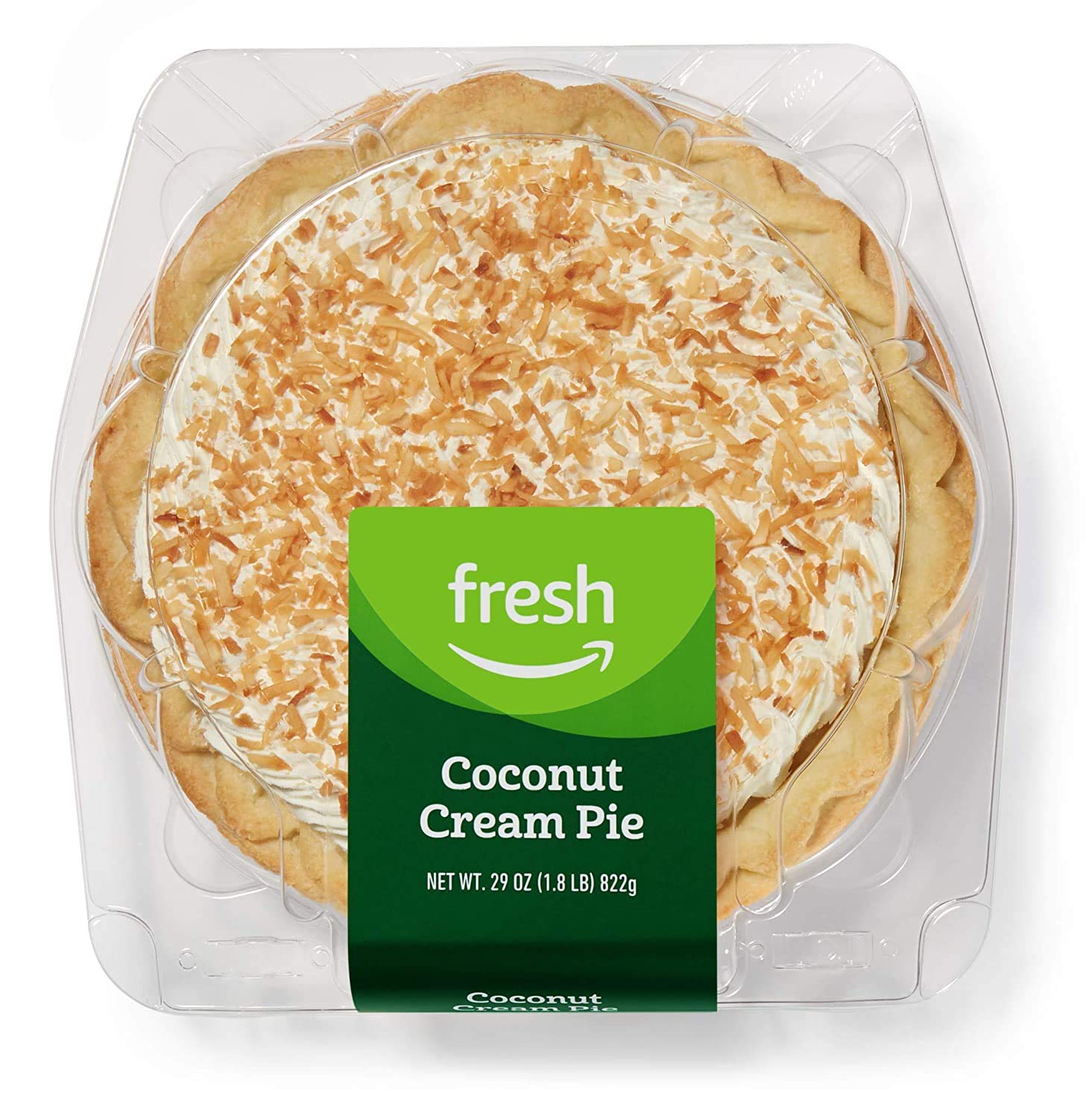 Fresh Brand – Coconut Cream Pie, 29 oz (Frozen)
