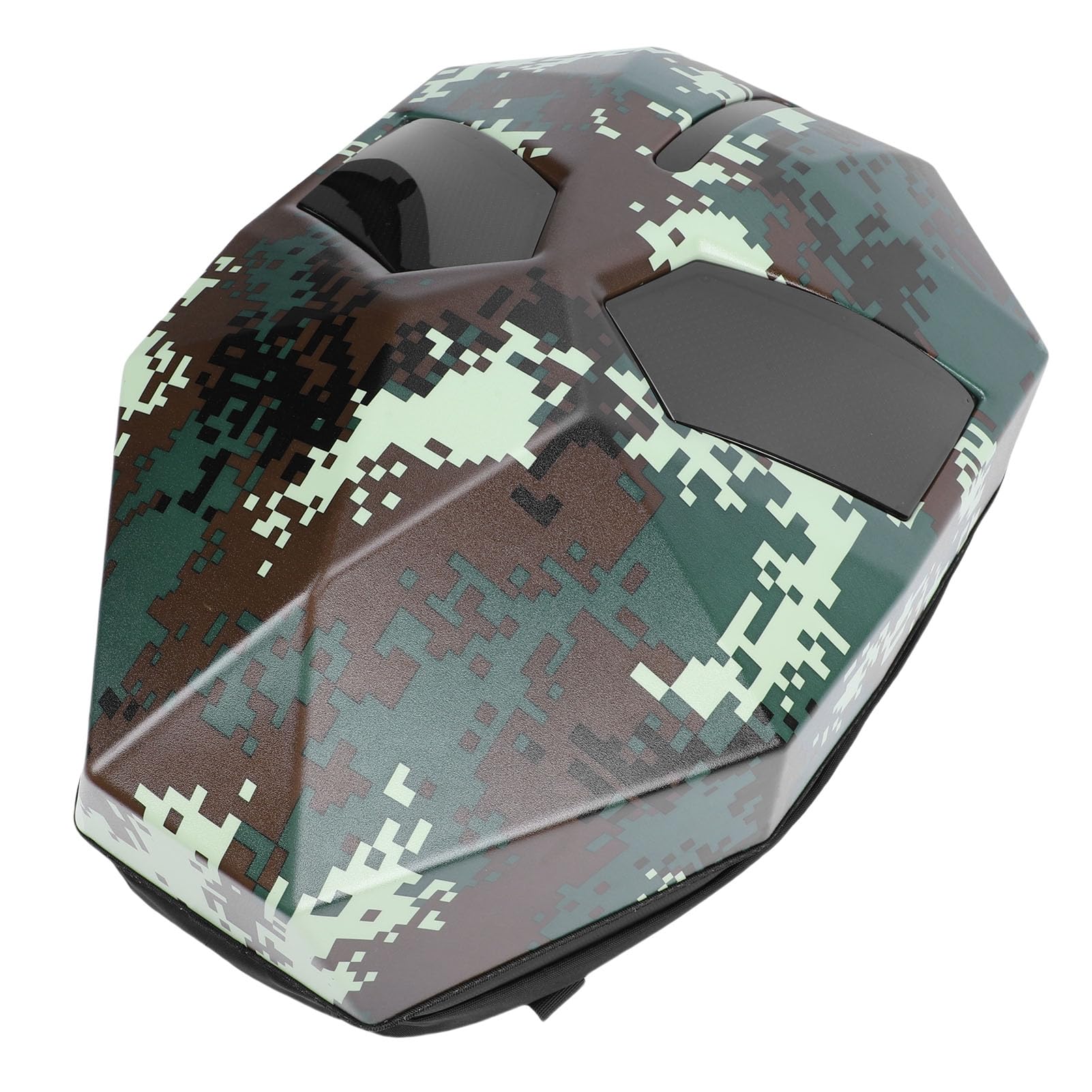 Hyuduo Zaino per Moto LED Accattivante, Borsa per Casco Programmabile con Guscio Rigido per Animazioni di Personalizzate, Perfetto per gli Appassionati di Ciclismo e Viaggi