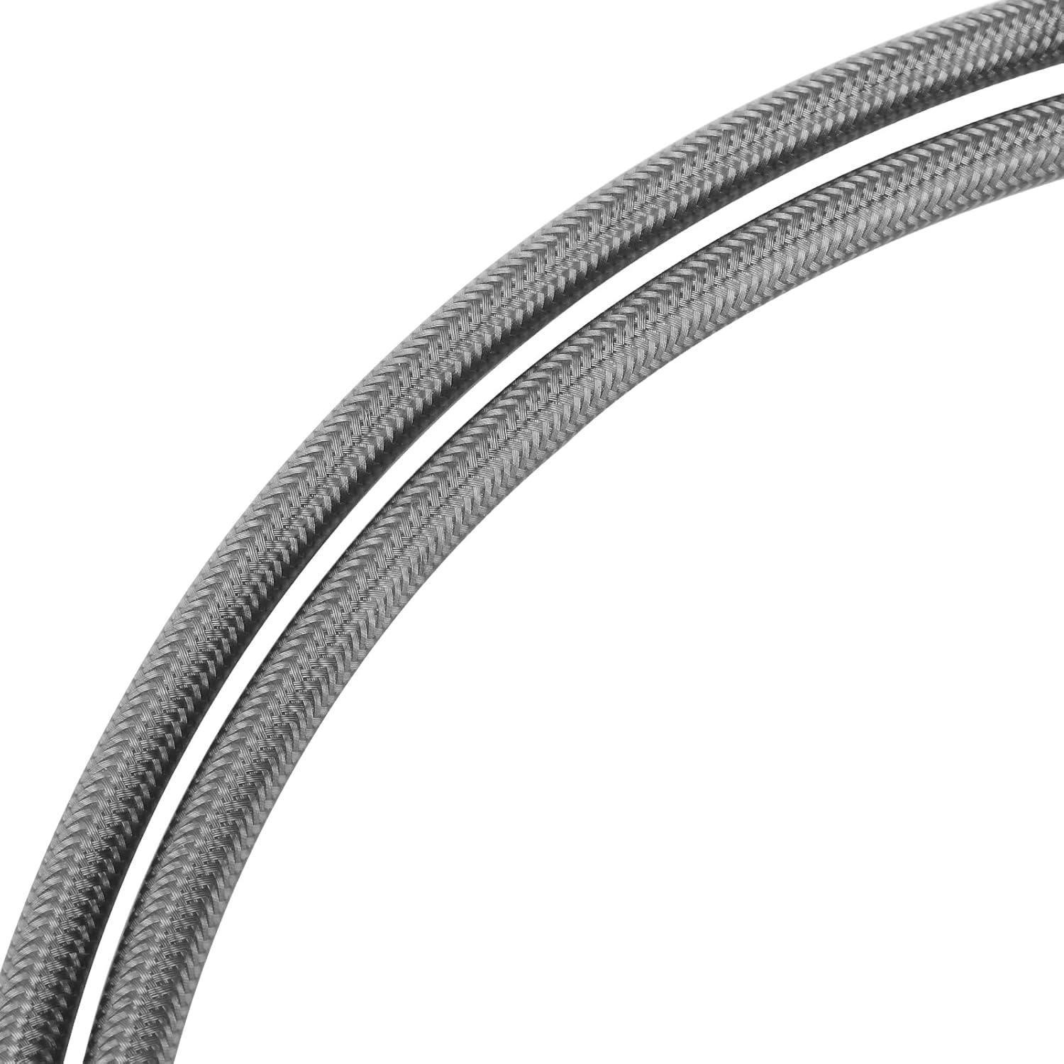 JAVIK Rear Brake Hose Line Master Cylinder to Rear Fitting Cross Fit for Polaris Ranger 500 4x4 2005-2008 Ranger 700 XP 2005-2008 Ranger 500 2x4 2005-2009, OEM#1910822