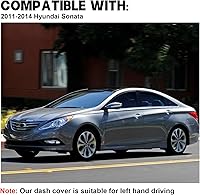 Vista 31 de SPEEDWOW Tablero Dashboard Cubierta Tapete Alfombrilla Alfombra Compatible con Toyota Sienna 2004-2010