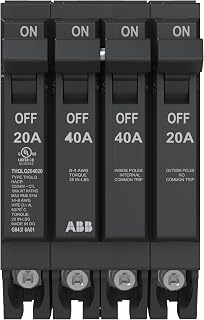 ABB Q-Line® THQLQ204020 • Quad Circuit Breaker • 120/240 VAC