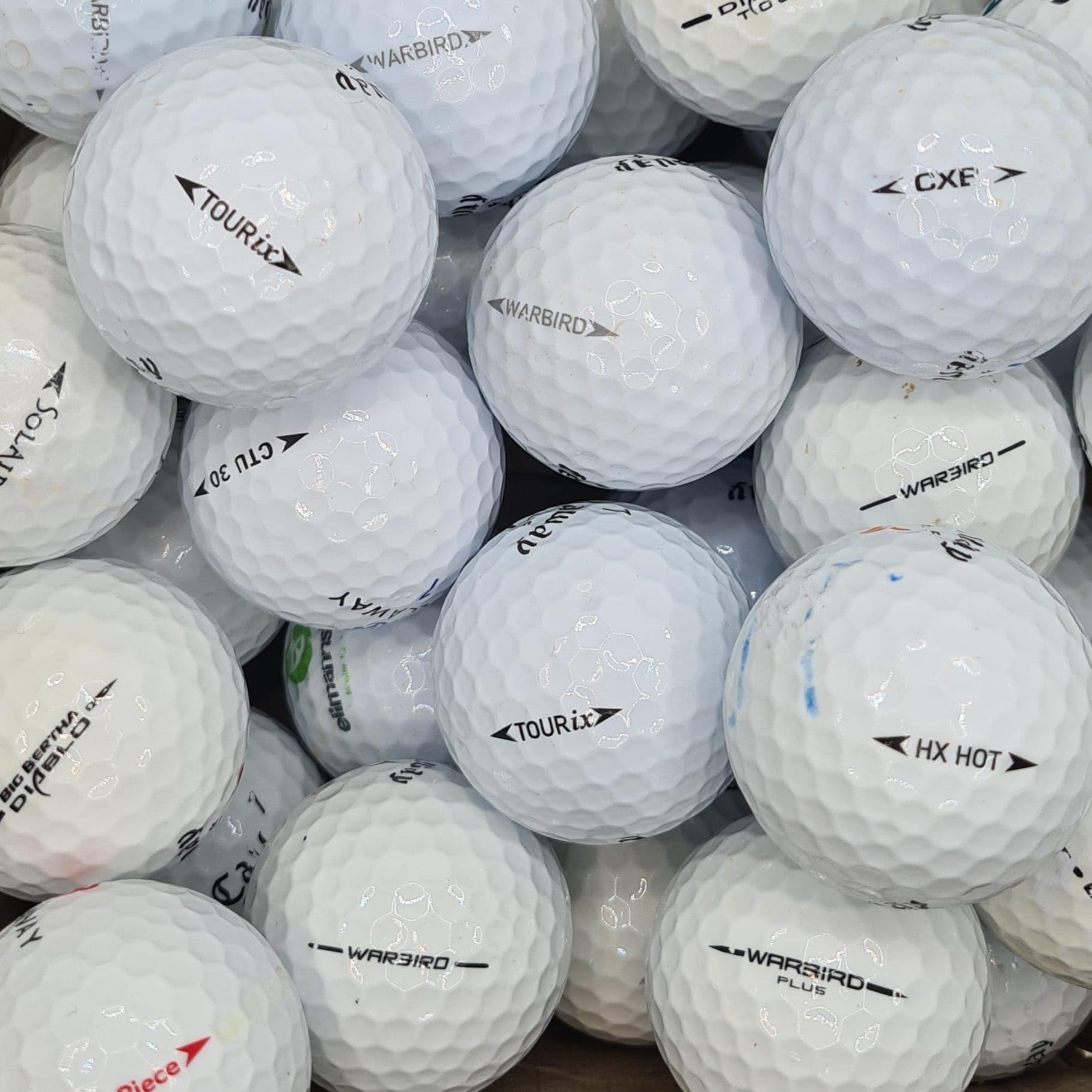 SDP Premium Grade B Used Lake Balls - Recycled Golf Balls 24/40 Pack Mixed Callaway Models