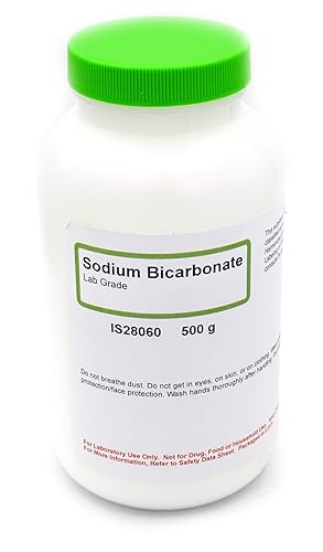 Bicarbonato de sodio de grado de laboratorio, 17.64 oz - The Curated Chemical Collection