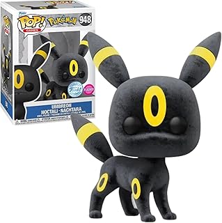 Funko Pop Pokémon Umbreon Noctali Figure with Fur #948 – Exclusive Special Flocked Edition - Pop Figure