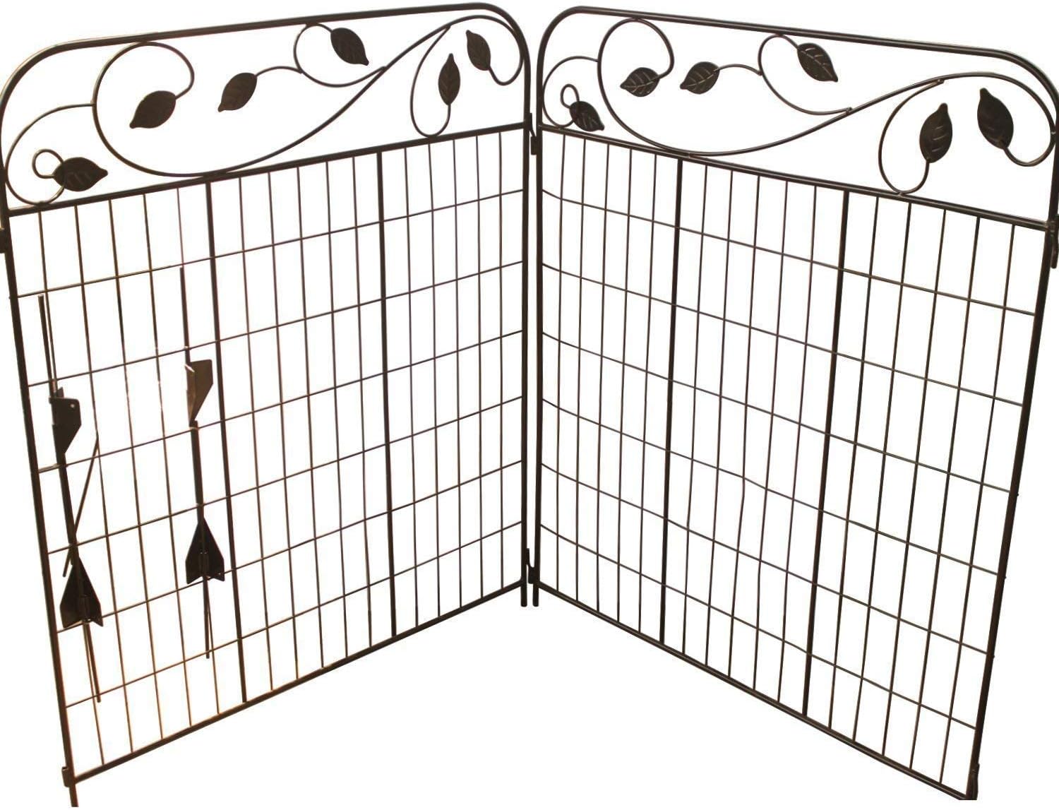 AMAGABELI GARDEN & HOME Amagabeli 2 Pack Decorative Garden Fence Border