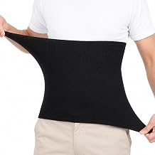 [MODBRAND_JPN] [メンズ] シルク 腹巻 伝統編立 蒸れない 温活 販売枚数10万着の実績 奈良産 日本製 [保温 保湿 冷え取り] ウエストウォーマー ブラック 防寒 屋外作業 外仕事 バイク 釣り ダイエット 基礎代謝アップ 紳士用