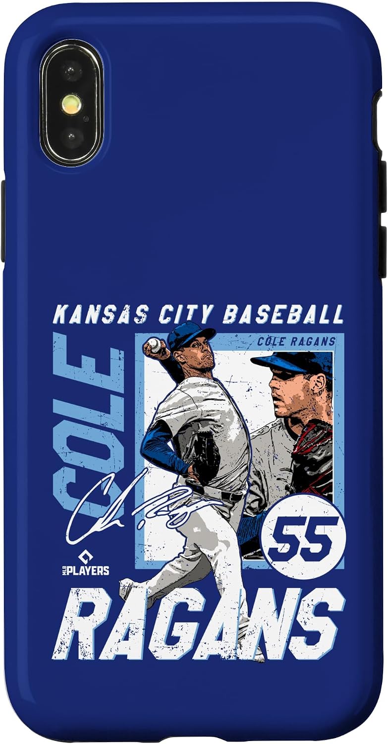 Cole Ragans | Kansas City MLB Baseball Players | MLBCRA203M Case for iPhone 13