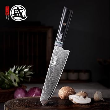 MITSUMOTO SAKARI Professional Japanese HAP40 Powder Steel Chef Knife Set