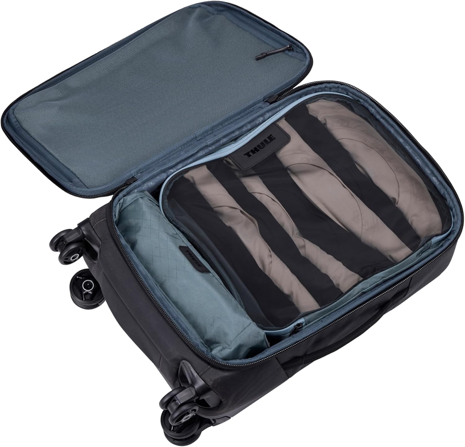 Thule Packing Cube, Size Large, Transparent Fabric, Organize bulkier Items, Easy to Pack, YKK Zippers