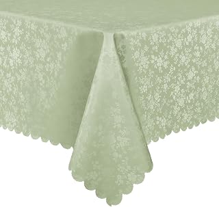 Smiry Rectangle Waterproof Heavy Duty Vinyl Tablecloths, 60 x 102 Inch