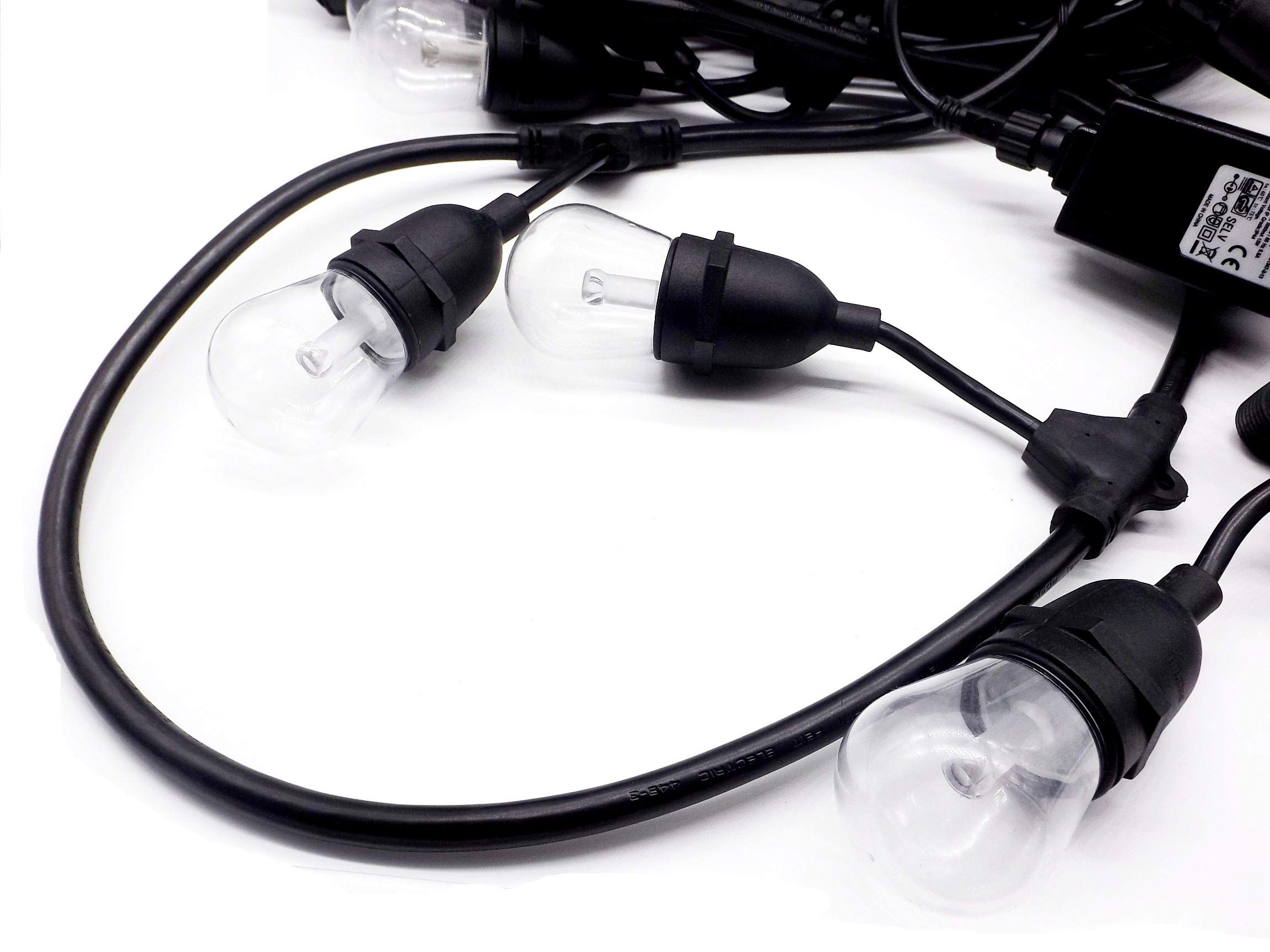 ILUMINACIÓN DE DISEÑO Ghirlanda LED esterna RGB 15 W da 14,6 m con controller e telecomando a distanza