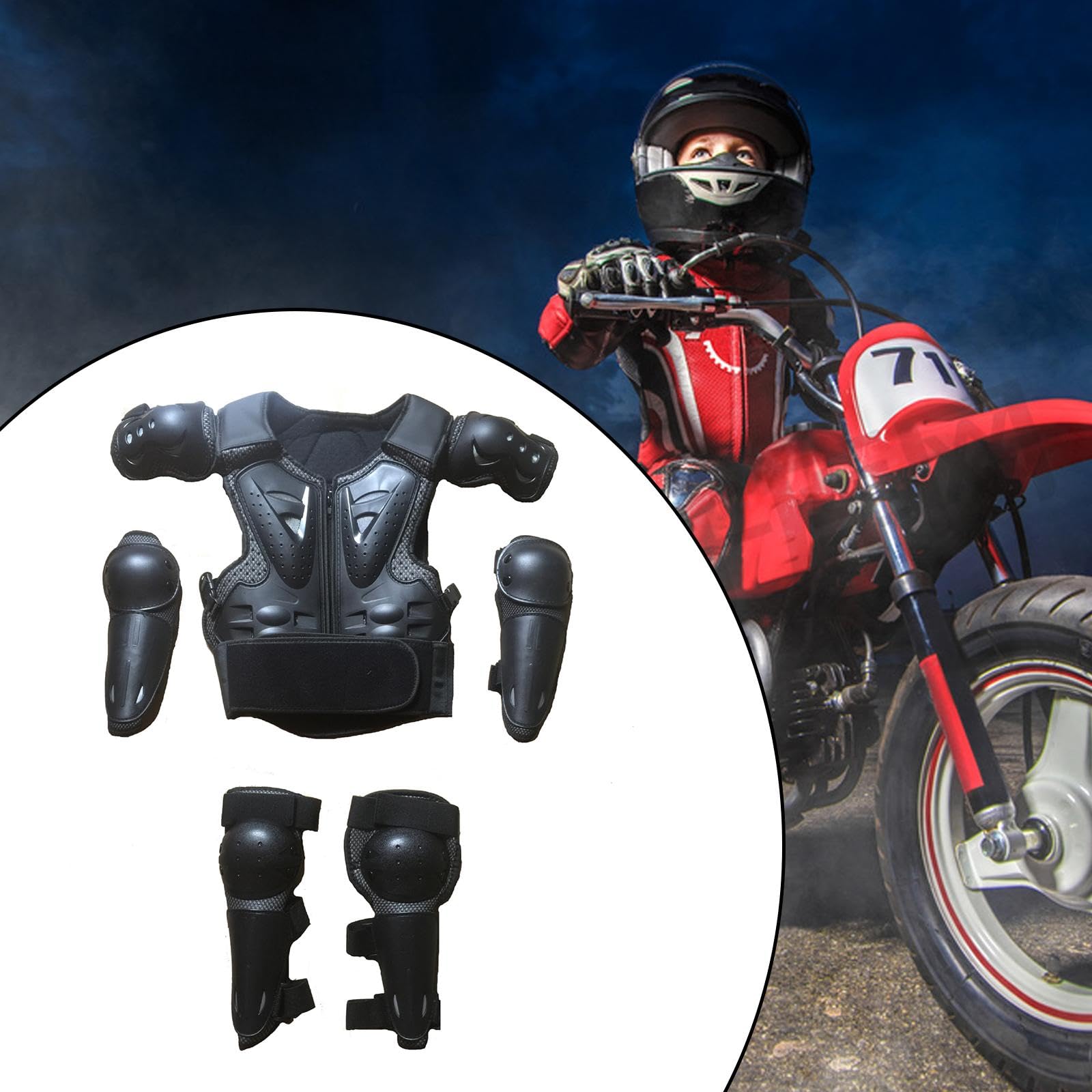 Combinaison de Protection pour d'enfants, Genouillères et Coudières pour Jeunes Filles et Enfants, pour La Pratique du Patinage,