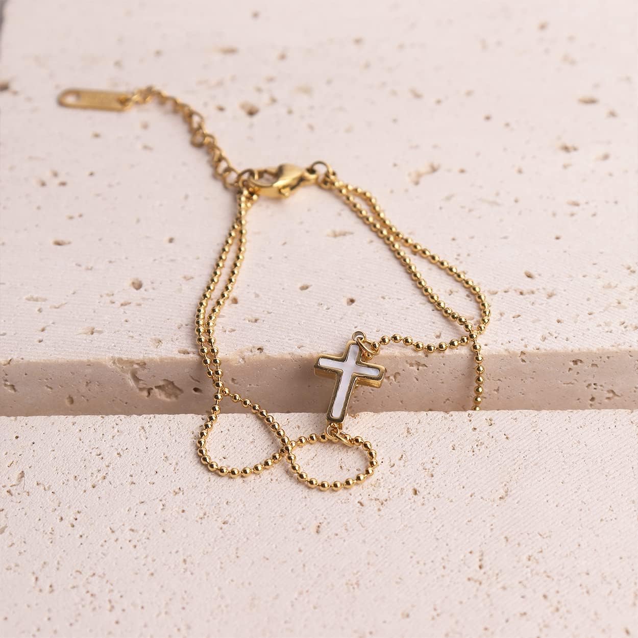 Charm Beach Chain Bracelet for Women - Cute Dainty 14k Gold Filled Waterproof Bracelets Friendship Jewelry Gifts - Image 8