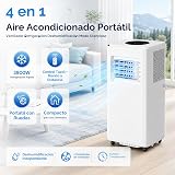 Portable Air Conditioner, 13000 BTU AC Unit with Remote & Window Kit 4000W - 2