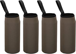 PATIKIL Water Bottle Sleeve with Finger Strap | Insulated Bottle Bag Holder Carrier Pouch with Finger Strap