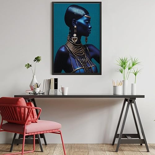 Miniatura 10 de Rompecabezas para adultos y familia, rompecabezas de 500 piezas para mujeres afroamericanas, afroamericanas, formación de reina, juegos familiares