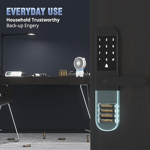 Miniatura 4 de POWEROWL Paquete de 48 pilas alcalinas AA de alta capacidad, batería doble A de larga duración de 1.5 V, vida útil de 10 años