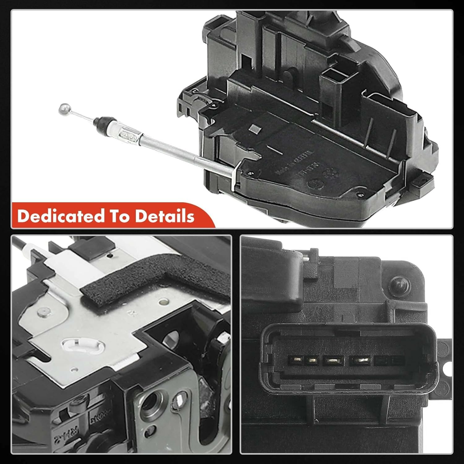 A-Premium Front Right Passenger Side Door Lock Actuator Compatible with Hyundai Veracruz 2007-2012 Sport Utility
