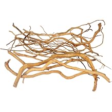 emours Natural Aquarium Driftwood, [170g] 20 40 cm /8 16 in - Unique Root/Spider Wood Branches for Aquascaping, Planted Tanks & Terrariums, Fish & Plants Decoration, Each Piece One-of-a-KindMixed