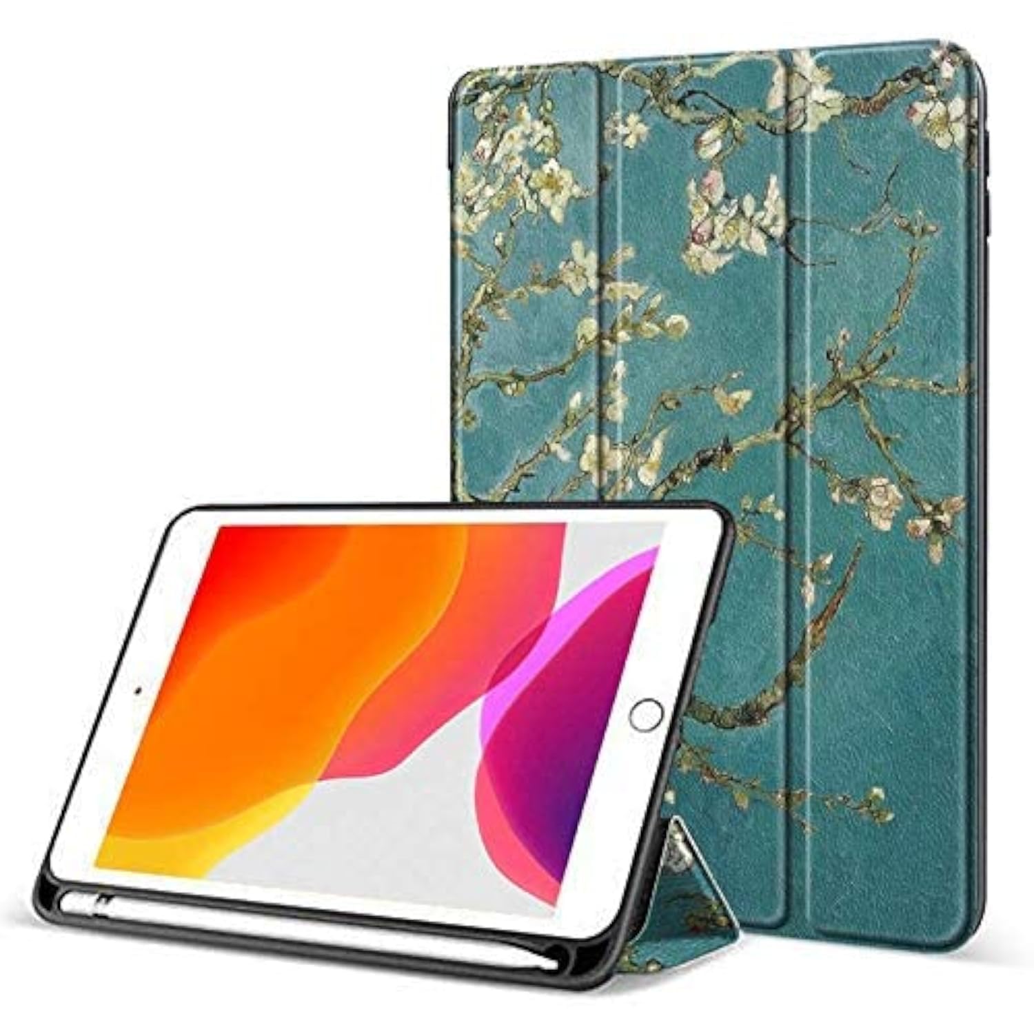 Robustrion Flip Cover for iPad 10.2" 9th 8th 7th Gen Generation Case, Black — Amazon image 5