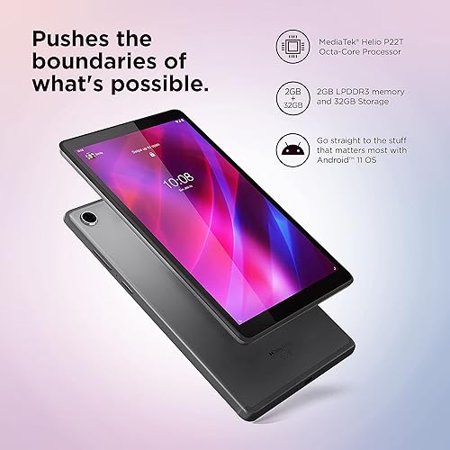 Miniatura 5 de Lenovo Tablet Tab M8 (4.ª generación) 2023 de 8 pulgadas, WiFi, almacenamiento de 32 GB, pantalla táctil de 8 pulgadas, procesador MediaTek Helio