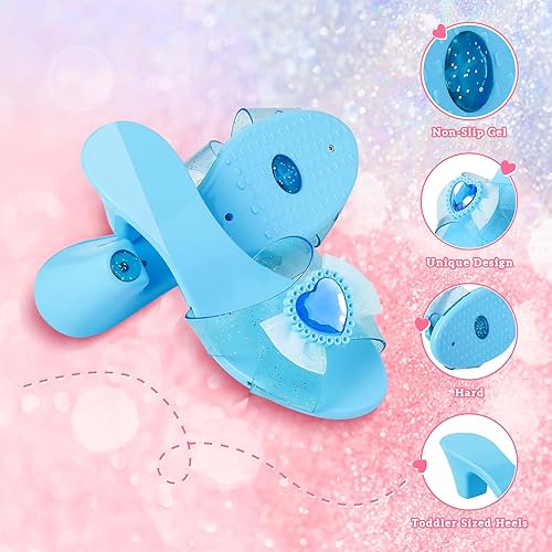 Miniatura 4 de Conjuntos de vestir para niñas de 3 a 6 años - Vestidos de princesa, zapatos y accesorios para juegos de simulación