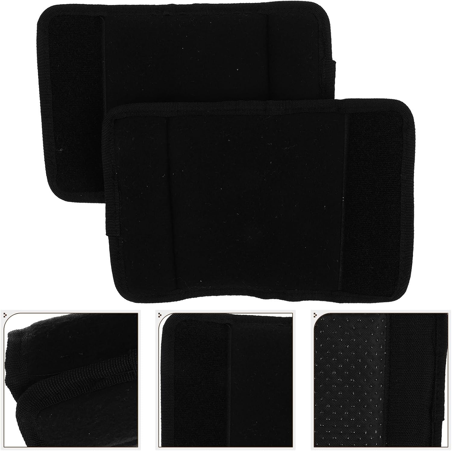 LABRIMP 1 Pair Anti-skid Padded Hand Grip Covers for Walkers and Wheelchairs, Polyester Material Comfortable Handle Grips Reducing Hand Fatigue for Seniors and Elderly Users