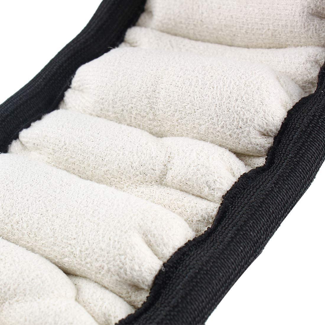Set di 3 coprivolanti da donna alla moda invernale, in morbida pelliccia di lana, colore nero, soffice, per freno a mano