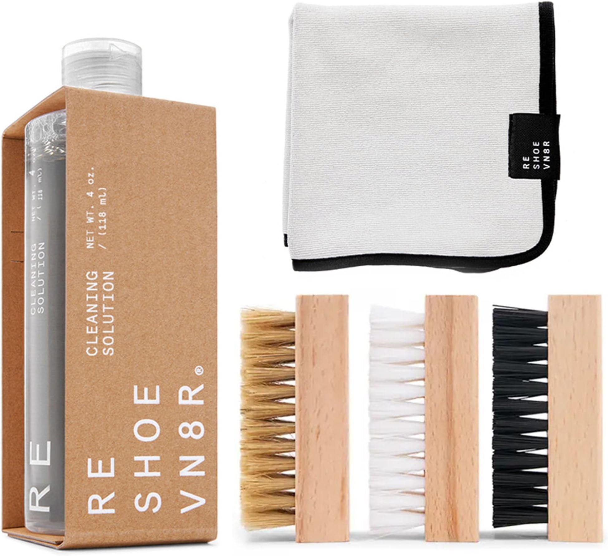 Reshoevn8r Premium Shoe and Sneaker Cleaning Kits, for for Suede, Mesh, Leather, Nubuck and Most Materials
