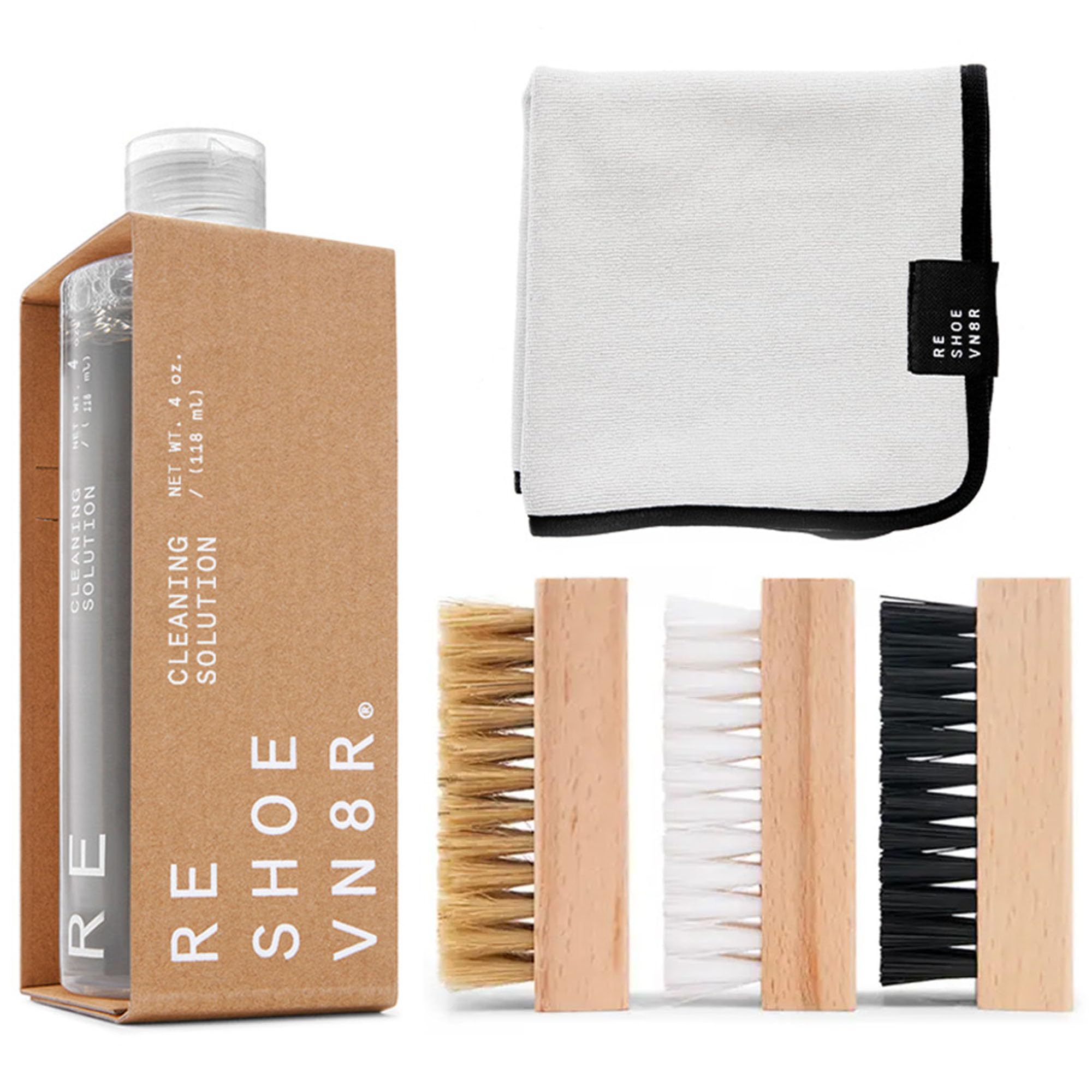 Reshoevn8r Premium Shoe and Sneaker Cleaning Kits, for for Suede, Mesh, Leather, Nubuck and Most Materials