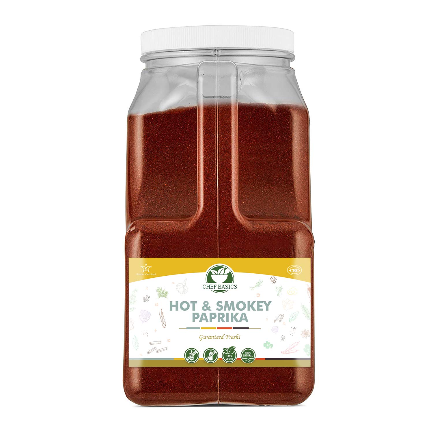 Paprika Ahumada y Picante - Tarro Gigante de 5.5 Libras