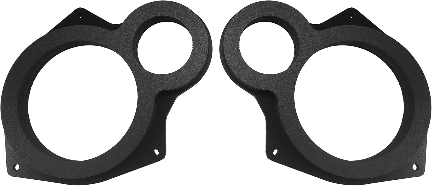 Front Door Speaker Adapters Compatible With 2001-2007 Toyota Sequoia and 2000-2006 Toyotas Tundra