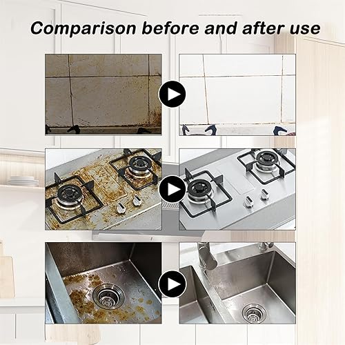 Miniatura 3 de Limpiador de espuma de aceite pesado de 2.0 fl oz, tabletas de spray de espuma y limpiador de horno de botella de spray (1 unidad)