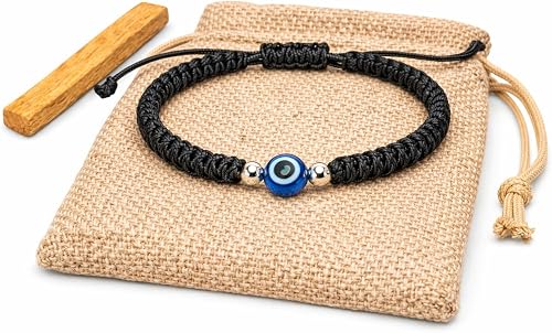 Nazar Amulate "Evil Eye" Braided Adjustable Bracelet