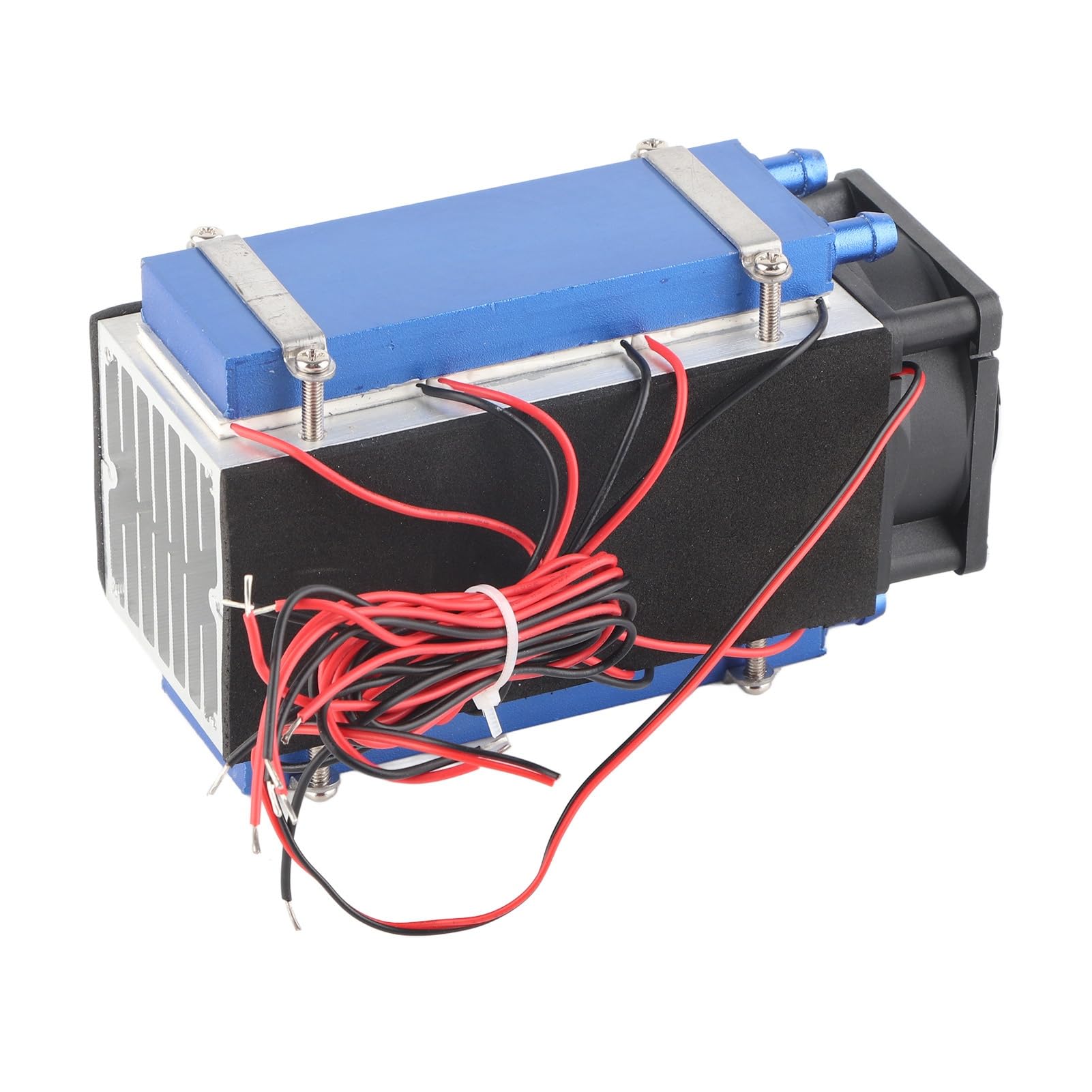 Oumefar Wydajna Termoelektryczna Lodówka o Mocy 12 V i Mocy 420 W Zapewniająca Chłodne Legowisko dla Zwierząt, Niski Poziom Hałasu i łatwą regulację Wydajności Chłodzenia do Użytku na Małych